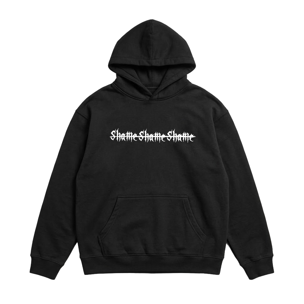 Shame Hoodie black